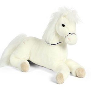 Stuffed Cavalia Lusitano White Horse